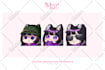 create custom vtuber chibi for twitch emotes or sub badges