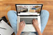 develop a responsive flat design website for your business