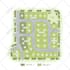 render site plan , 2d drawing , plat map , vector map