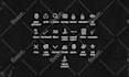design icon set favicon for game web or business
