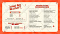 design restaurant, café, fast food, ice cream, trifold, dessert, takeaway menu