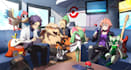 draw pokemon team with you as trainer in outstanding quality