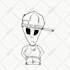 draw funny cartoon characters mascot