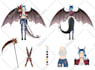 do reference sheet of your character