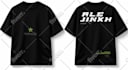 recreate, redraw and vectorize t shirt designs