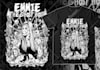 do dark art, horror, brutal in engraving style