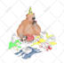 draw cute animal character illustrations