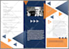 do professional trifold flyer brochure and folded menu design