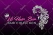 do 3 eye lash, hair extensions, and feminine logo design
