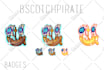 create aesthetic and cute custom sub badges