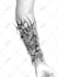 hand drawn custom cyber sigilism and tribal designs for tattoo and clothing