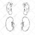 draw creative illustration, line art, vintage engraving sketch