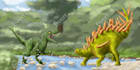illustrate your favourite dinosaurs and animals