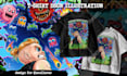 do graphic t shirt design in cartoon illustration for clothing