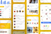 design bespoke UI UX design for mobile app and tablet app