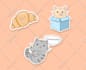 draw cute magic custom stickers, doodles, clip art, illustrations in my style