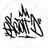 create a graffiti handstyle tag for your name or logo