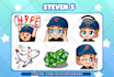 create chibi twitch emotes, discord emoji and sub badges