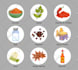 draw 2d game art props, objects, icons