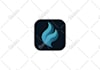 design a modern app icon logo