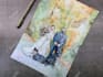 hand paint portraits of you or your pet in traditional watercolor