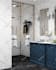 do modern bathroom interior design and realistic 3d rendering