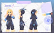 draw a reference sheet for your furry or character vtuber