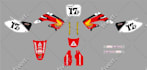 design a professional motocross, motorcycle graphics