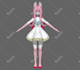 make 3d anime style, manga 3d character model