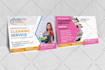 design professional cleaning service postcard, flyer, eddm