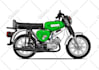 make car illustration line art or full color