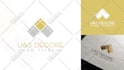 do modern minimalist luxury 3d business logo design