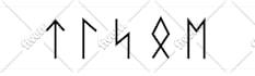 design viking runes for you