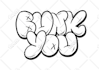create an amazing slime bubble graffiti type for you