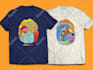 create a unique illustrated merch design