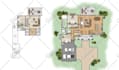 create 2d colored floor plan