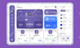 do modern saas web app design, saas app design, and saas UI UX in figma