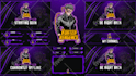 design twitch logo, overlays and screens
