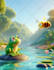 do children story book illustrations with cover, amazon KDP