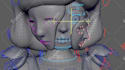 rig 3d model in maya for animation, unreal, unity