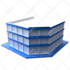 custom 3d icon with blender for website or app