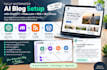 create wordpress autoblog website for passive income