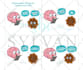 do cute brand mascot vector character 2d flat illustration
