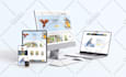 build a business, portfolio, restaurant or ecommerce website