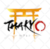 create japanese logo of zen simplicity