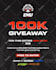 make giveaway flyer  for social media and promotions