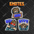 design unique twitch or discord emotes for you