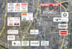 design and redesign retail trade aerial map for offering memorandum brochure