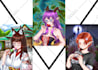 draw art illustration in anime style for pfp oc or fanart vtuber
