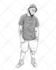 turn your photo into zombie face grime style